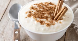 Rice Pudding with Cinnamon